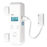 AlarmTab® - Alarmanlagen Standard-Set für kleine bis mittlere Häuser mit Samsung Tab A6 (Schwarz)