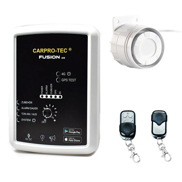 4G CarPro-Tec GPS Fahrzeug-Alarmanlage / Alarmsystem, 399,00 €