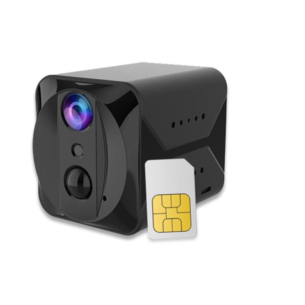 4GCam Akku Mini Überwachungskamera mit EU SIM-Karte