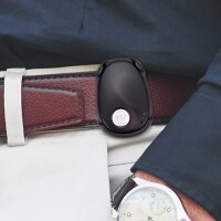 mobiles Notrufsystem NR-05  für zuhause und unterwegs, sofort betriebsbereit NR-05 inkl.SIM-Karte + Silikonarmband + Gürtelclip