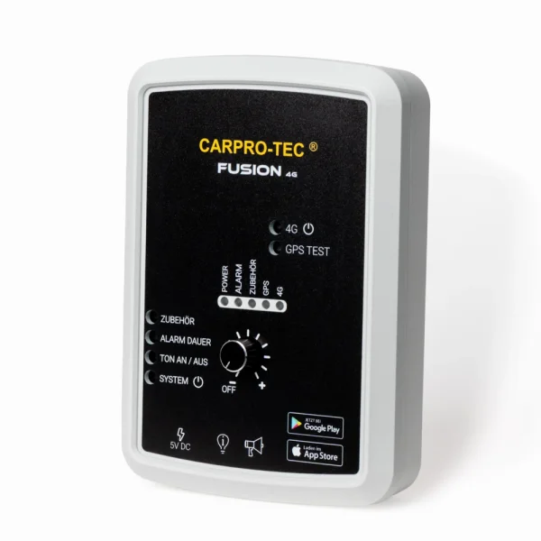 CarPro-Tec Fusion 4G LTE Fahrzeug Alarmanlage mit GPS-Ortung inkl. SIM-Karte