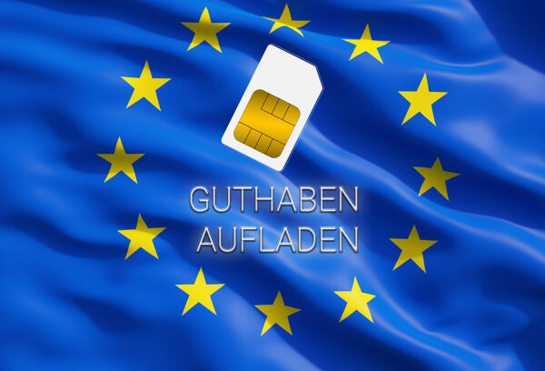EU SIM neues Guthaben aufbuchen