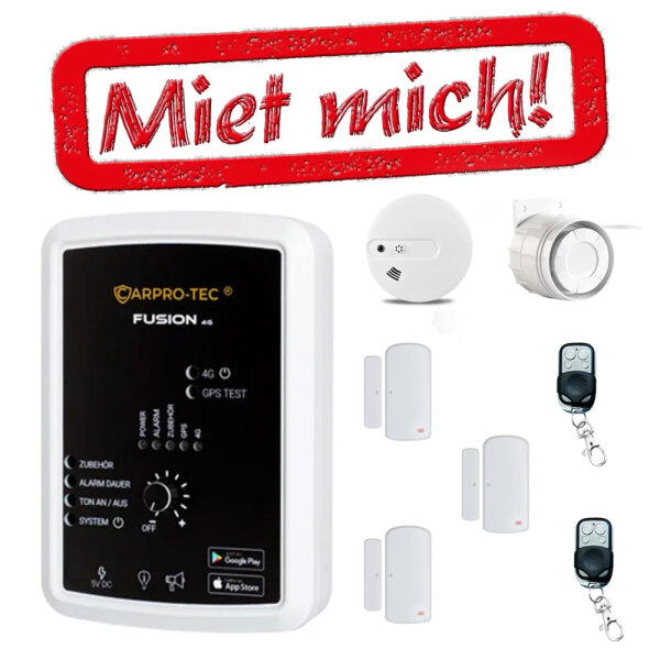 Mietangebote CarPro-Tec Alarmanlage Set Premium