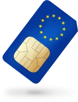 EU SIM-Karte mit Guthaben bis zu 2 Jahre