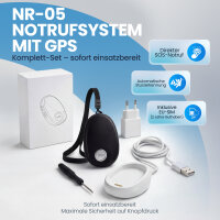 4G/LTE mobiles Notrufsystem NR-05 Pro für zuhause und unterwegs, sofort betriebsbereit