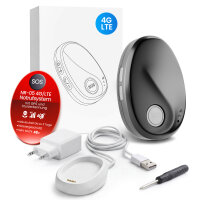 4G/LTE mobiles Notrufsystem NR-05 Pro für zuhause und unterwegs, sofort betriebsbereit