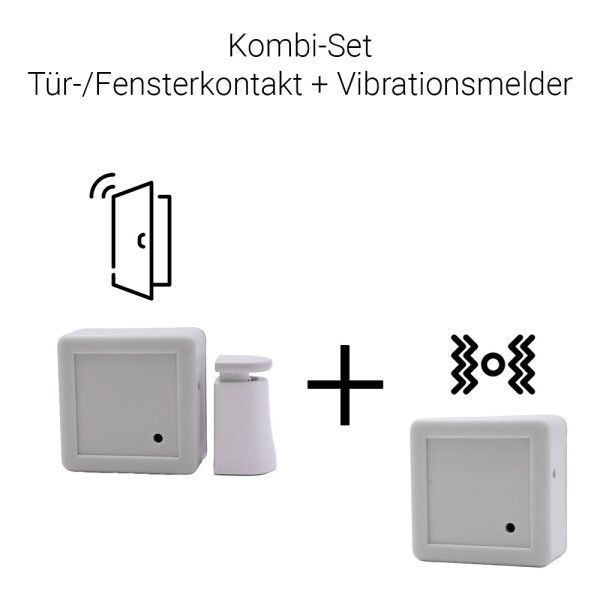 Kombi Set Mini Türkontakt & Vibrationsmelder
