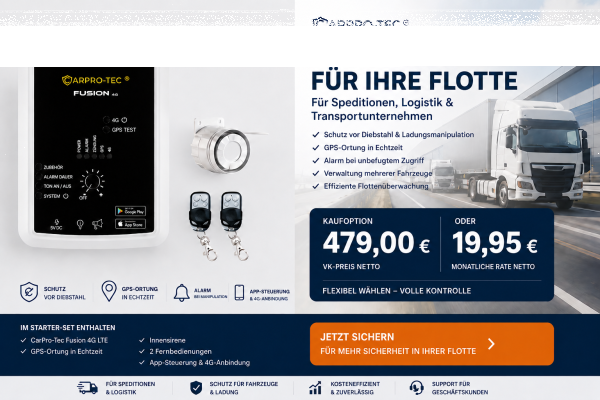 CarPro-Tec Truck-Angebot Full Service (mtl. 19,95€)