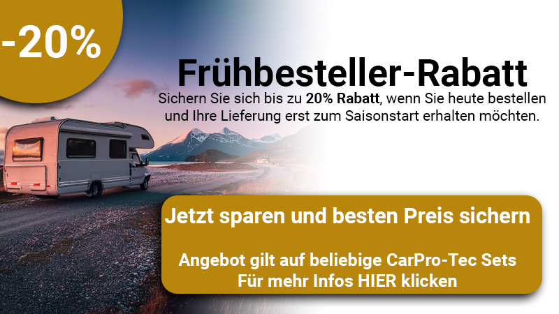 CarPro-Tec Frühbesteller Banner