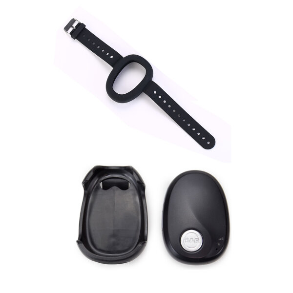 NR-05 inkl.SIM-Karte + Silikonarmband + Gürtelclip